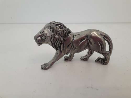 Pewter Lion figure