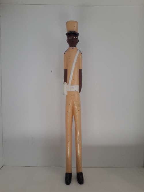 Solid Wood Post Colonial Figures