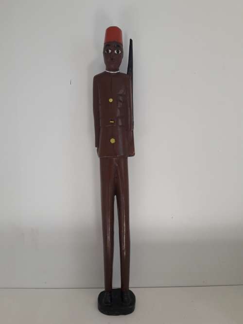 Solid Wood Post Colonial Figures