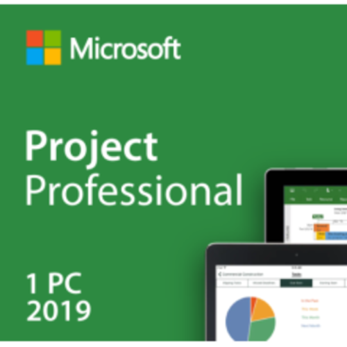 Microsoft Project 2019 Professional Genuine Lifetime License