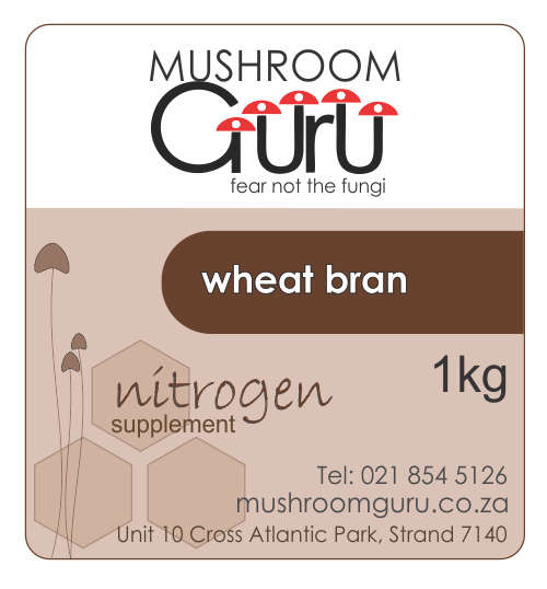 Bran (1 kg) for mushroom cultivation