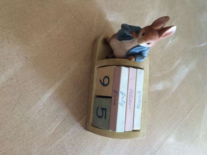 Beatrix Potter "Peter Ate Some Radishes" Perpetual Calendar