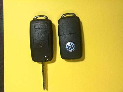 VW 3 Button Key Shell