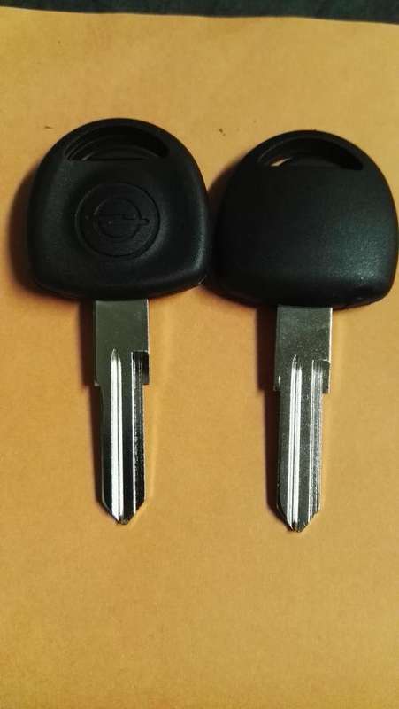 Opel Corsa Transpnder key