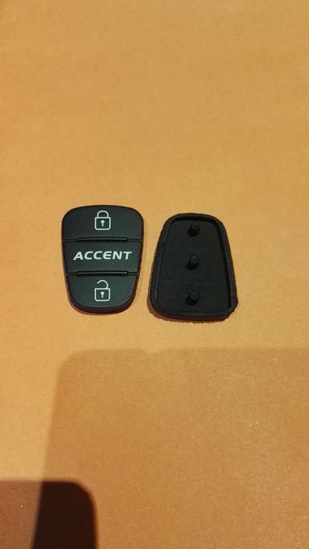 Hyundai Accent 3 Button Rubber Key Pad
