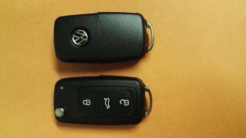 VW Polo , Golf , Jetta ,3 Button Blank New Model after 2011