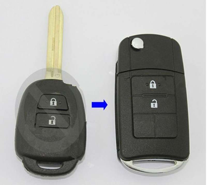 Toyota Rav 4 / Camry Modified Folding Remote key Shell