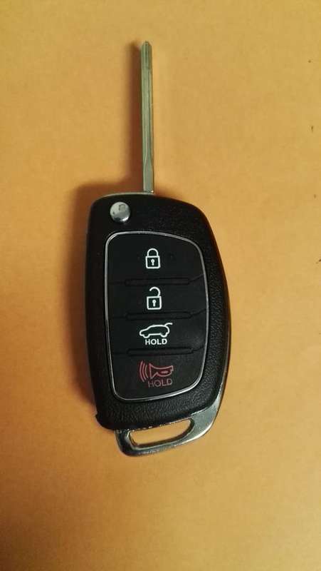 Hyundai iX35 i30 4 Button Remote Key Shell