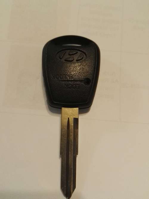 Hyundai i10 1 Remote key Shell With Logo