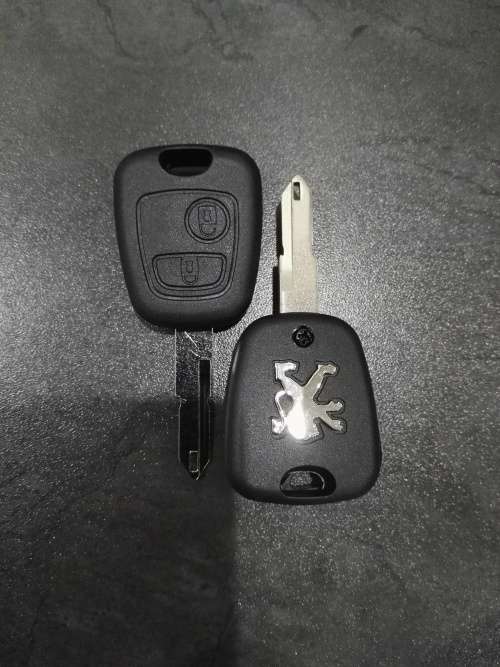 Peugeot 206 /106/ 306 /405  2 Button Remote Key Shell