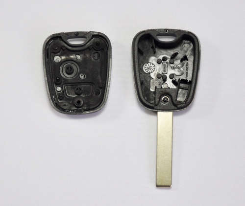 Peugeot 2 Button Remote Key Blank With 407 Blade