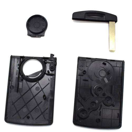 4 Button For Renault Laguna Megane Clio Smart Key Card Remote Key Shell Case Fob