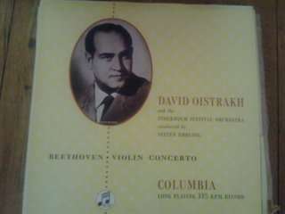 BEETHOVEN VIOLIN CONCERTO  DAVID OISTRAKH