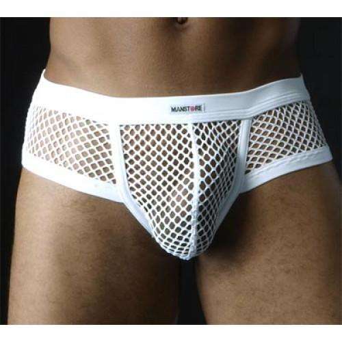 White Mesh Undie