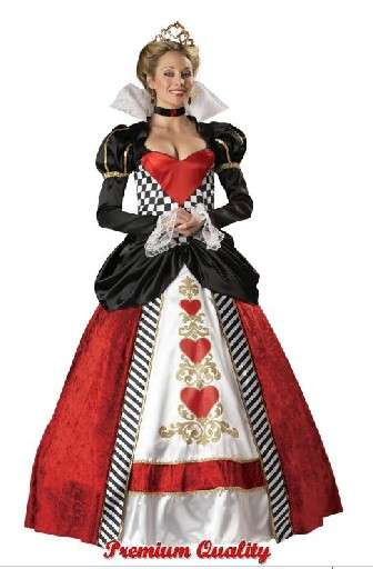Adult Ladies queen of hearts dress costume