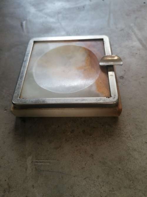 Marble Art Deco Cigarette Holder / Ashtray