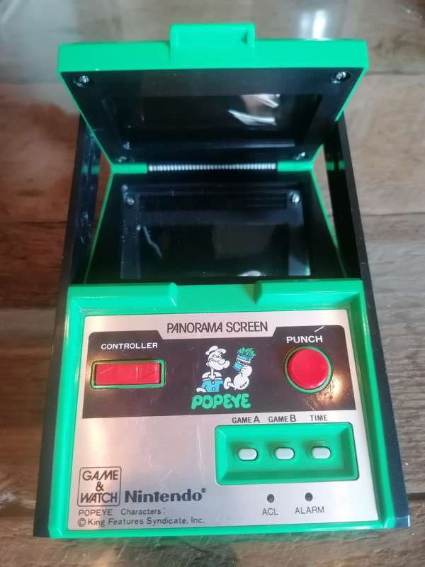 NINTENDO GAME AND WATCH POPEYE PANAROMA