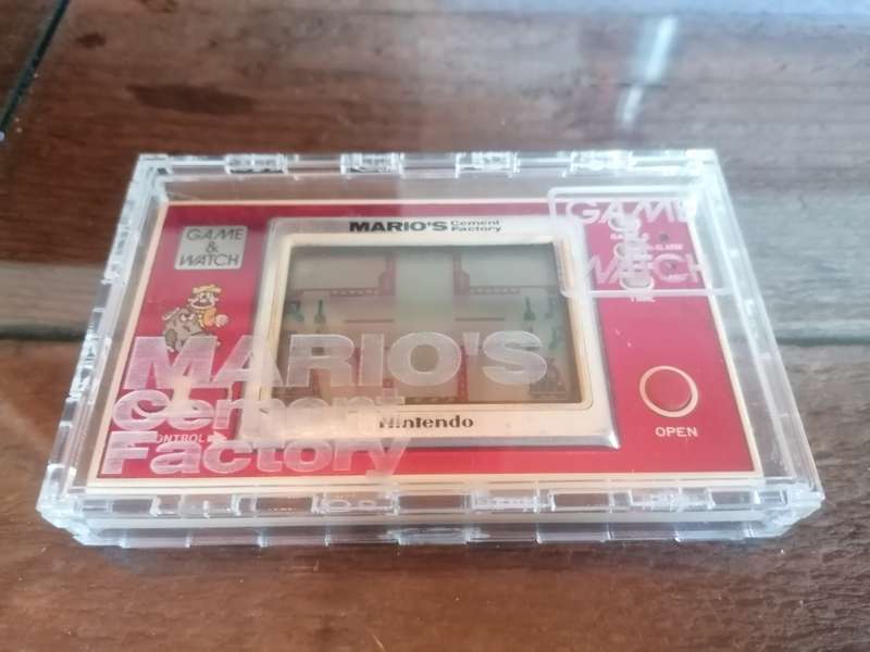 NINTENDO GAME AND WATCH MARIO CEMENT FACTORY