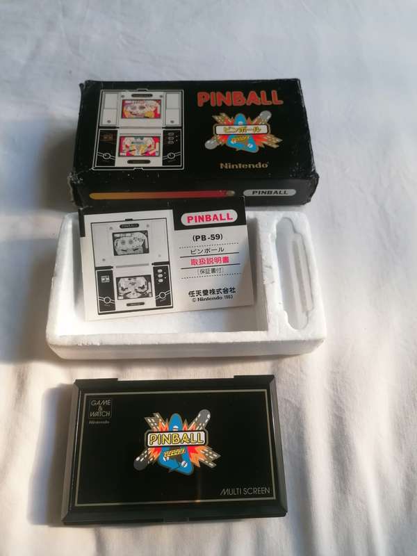 NINTENDO GAME AND WATCH  : PINBALL