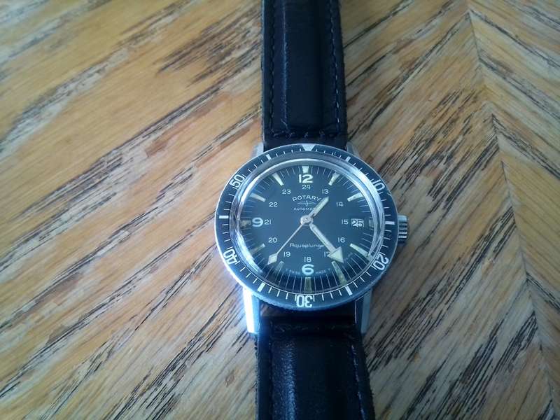 `Rare` Vintage Rotary Aquaplunge Automatic