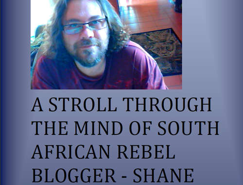 A STROLL THROUGH THE MIND OF SOUTH AFRICAN REBEL BLOGGER - SHANE