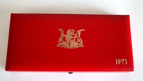 1971 & 1972 Long Proof Sets with SILVER R1 - No Gold - BID PER SET