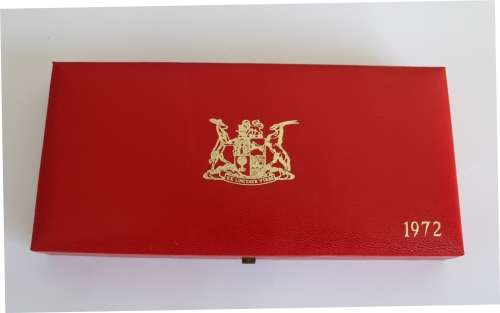 1971 & 1972 Long Proof Sets with SILVER R1 - No Gold - BID PER SET