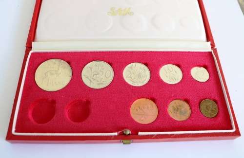 1971 & 1972 Long Proof Sets with SILVER R1 - No Gold - BID PER SET