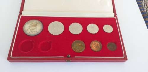 1975 & 1977 Long Proof Sets with SILVER R1 - No Gold - BID PER SET