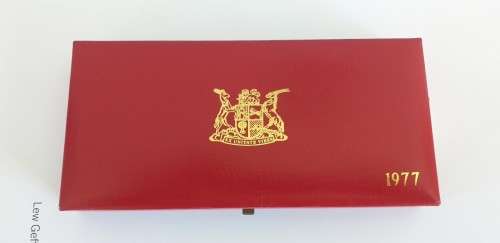 1975 & 1977 Long Proof Sets with SILVER R1 - No Gold - BID PER SET