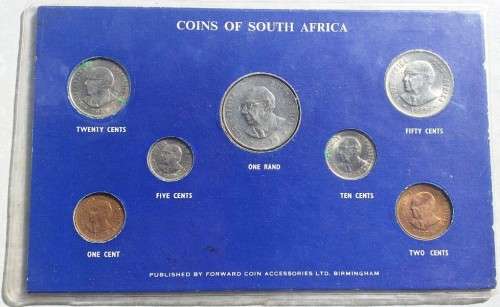 1979 RSA Coin Set (President JF Diederichs) (Uncirculated - folder printed in England)