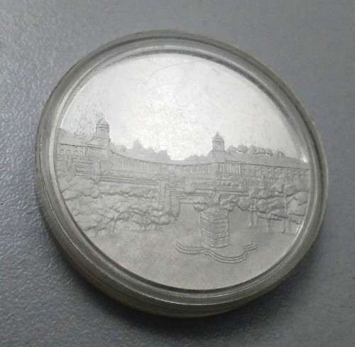 SA Pioneer Medal 18,9g - STERLING SILVER by CAPE MINT in 1980 (.925) - Sir Herbert Baker (1862-1946)
