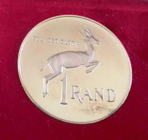 1979 Long Proof Set with SILVER ONE RAND 15g (80) (no gold)