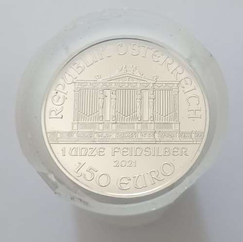 Tube of 20 x 1oz AUSTRIAN PHILHARMONICS 2021 (at R575 each) - INVEST NOW