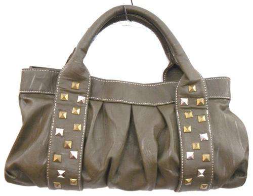 stylish bag with stud detail - 36cm X 18cm