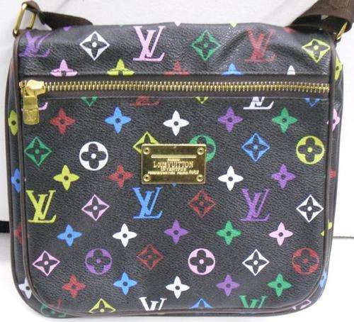 LOUIS VUITTON SLING BAG WITH ADJUSTABLE STRAP - 24.5cm X 21cm