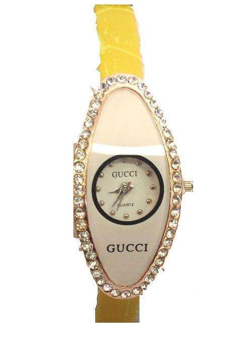 GUCCI WITH DIAMANTE DETAIL WATCH IN A GIFT BOX - IDEAL FOR XMAS GIFTS