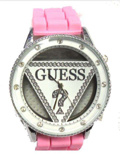 GUESS WATCH WITH DIAMANTE DETAIL IN A GIFT BOX