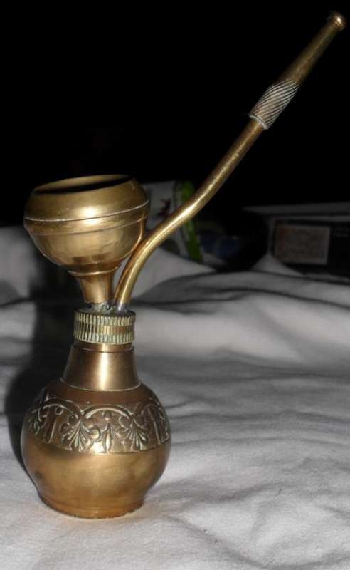 Lovely brass smoking pipe