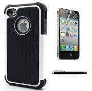 Protective Case For iPhone 4 4S Cover Case +SP Including Postage with SAPO