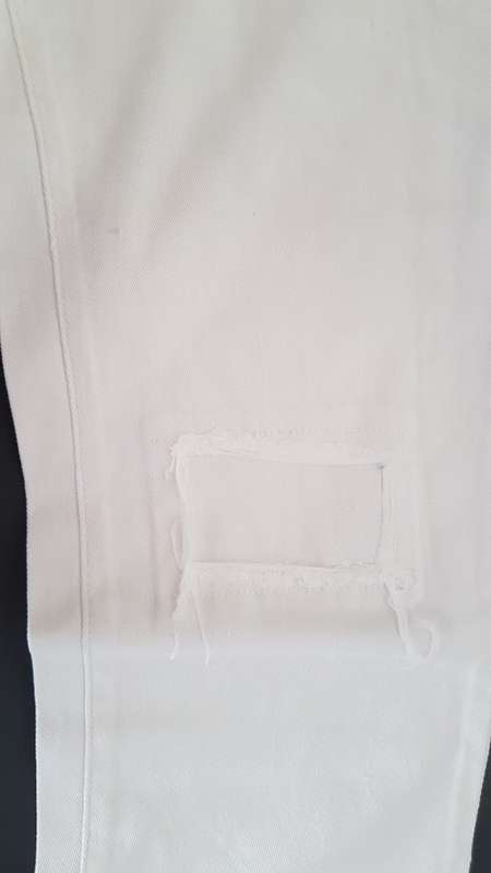 White Freyd and patched Jeans ****** SA Size 36 ******
