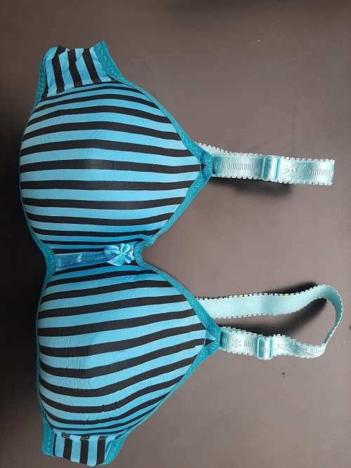 Striped padded bras. Size 36 - 40,  B and C cups