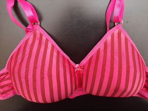 Striped padded bras. Size 36 - 40,  B and C cups