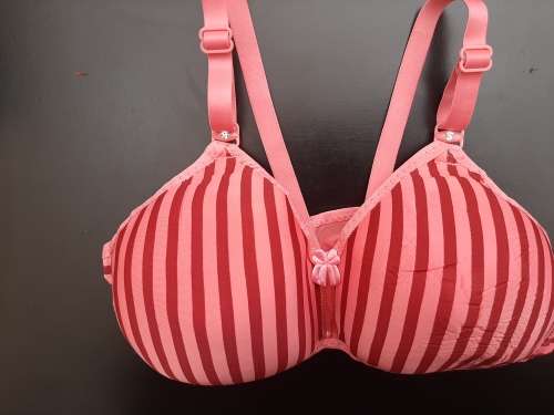 Striped padded bras. Size 36 - 40,  B and C cups