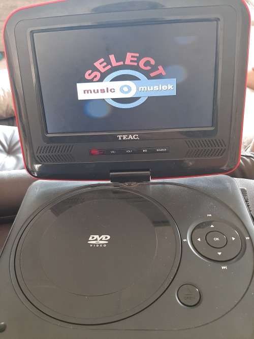 Teac portable DVD Player - Great for car rides or camping