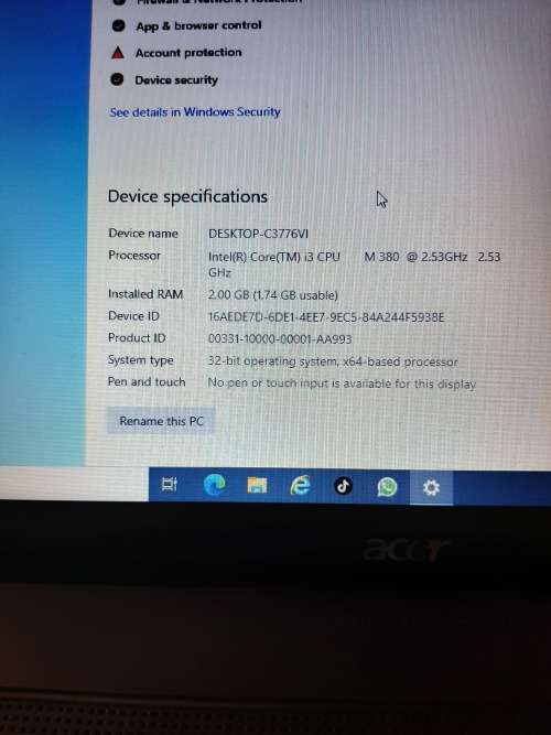 Acer Laptop