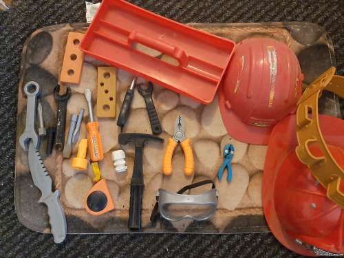 Mix lot boys tool toys. One bid for all