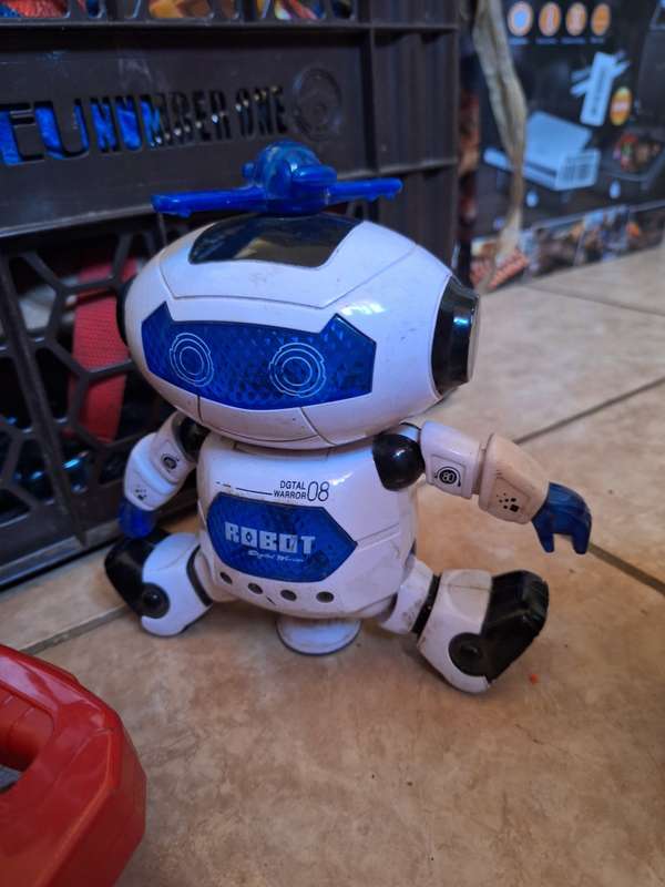 Boy toys- interactive paw patroll pup, robot and other
