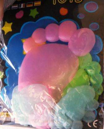 Pack of glow in the dark Feet