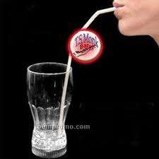 6 x Colour Changing Straws with lights = 1 Bid